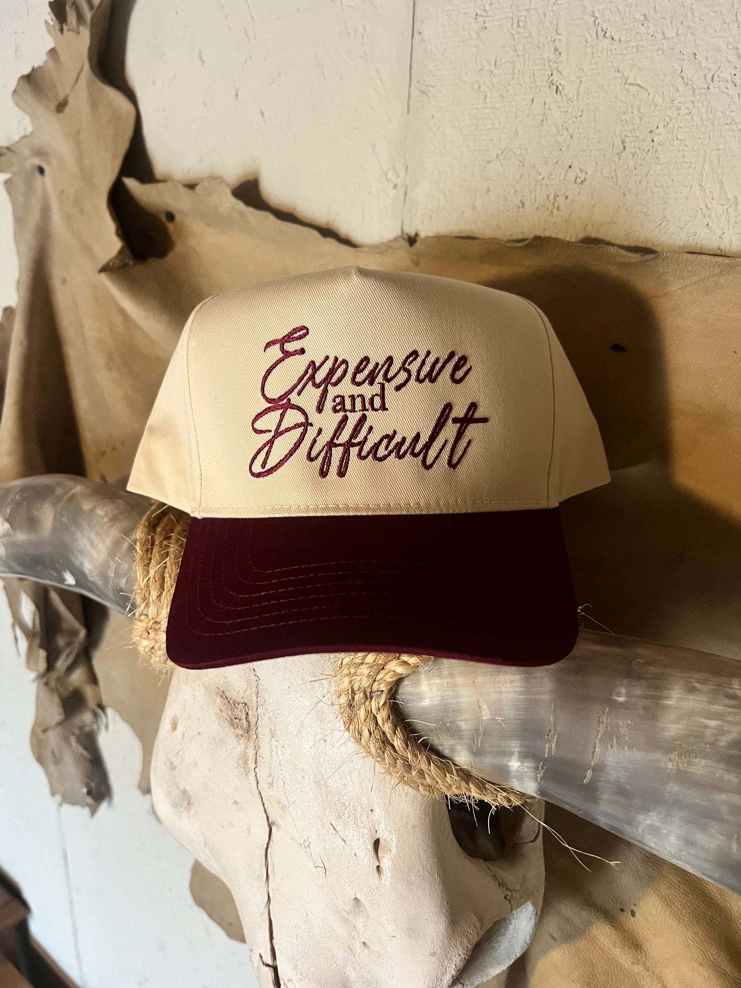 Expensive and Difficult Trucker Cap