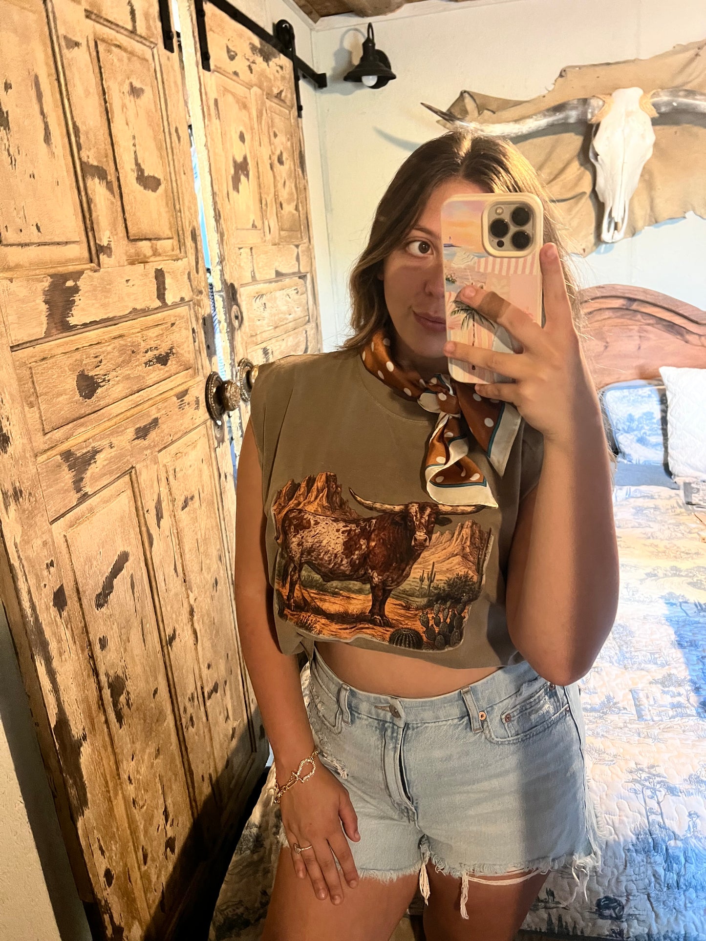 Texan Muscle Tee