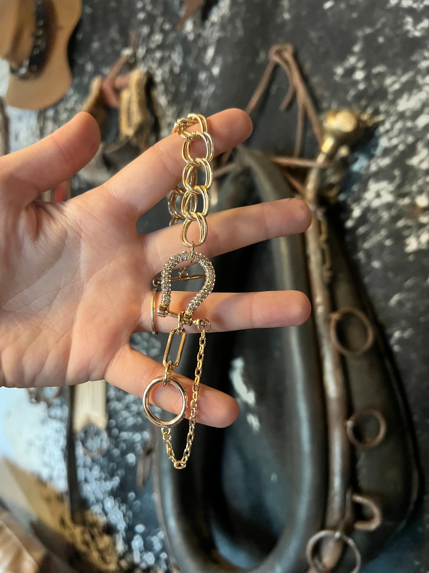 Rhinestone Cowgirl Bracelet