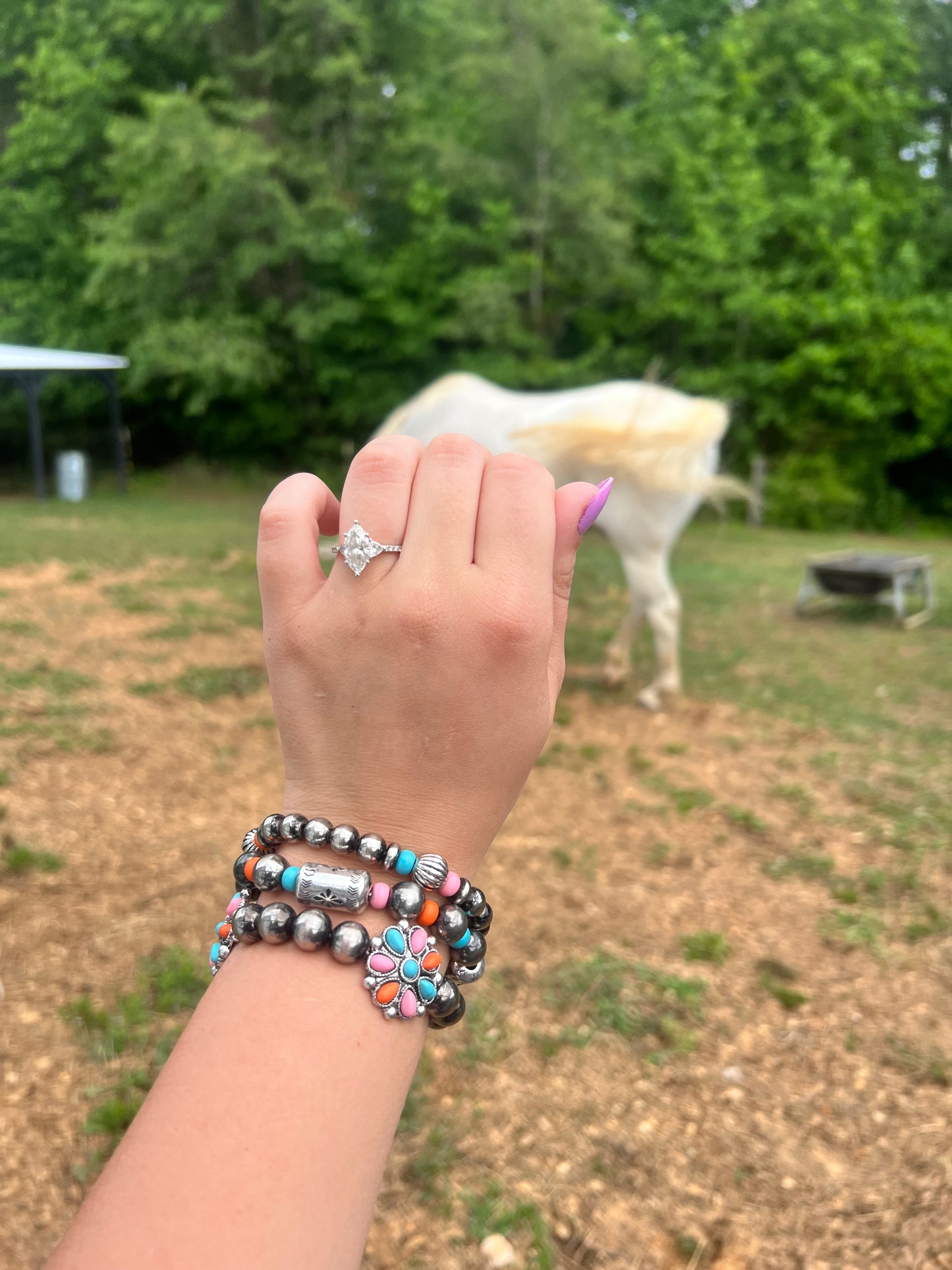 All I Want To Do Bracelet Stack