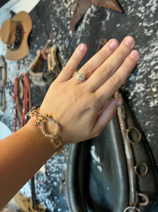 Rhinestone Cowgirl Bracelet