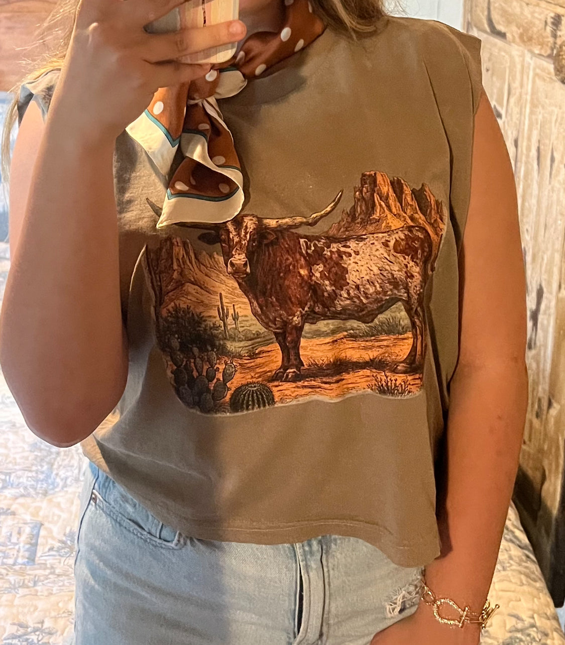 Texan Muscle Tee